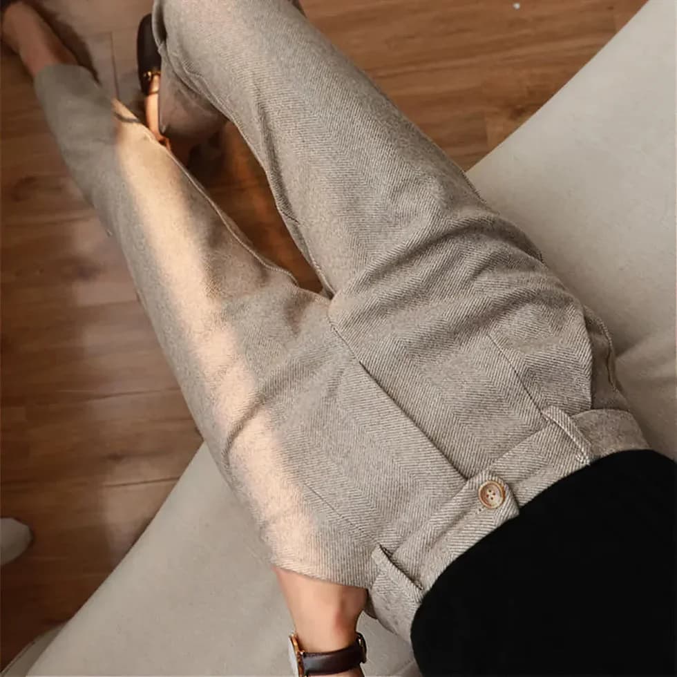 Pantalón de tubo Harem